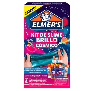 Slime Elmer´S Kit Brillo Cosmico X4
